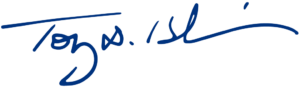 Dr Hawkins signature