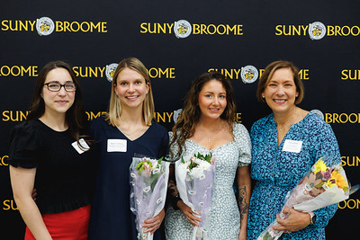 Jenny Comency and Carly Forbes with their donors