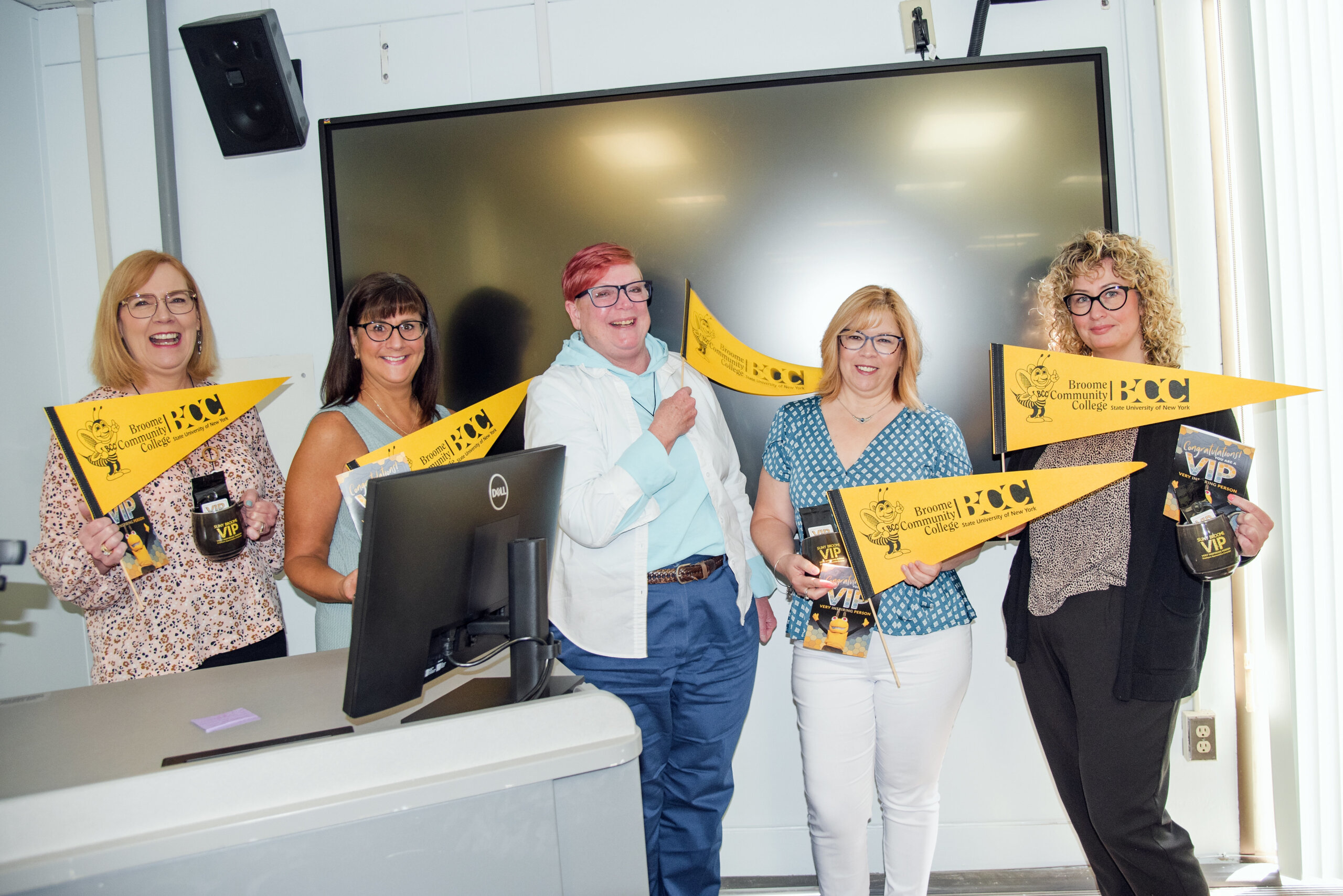 TRC staff are recognized as a VIP