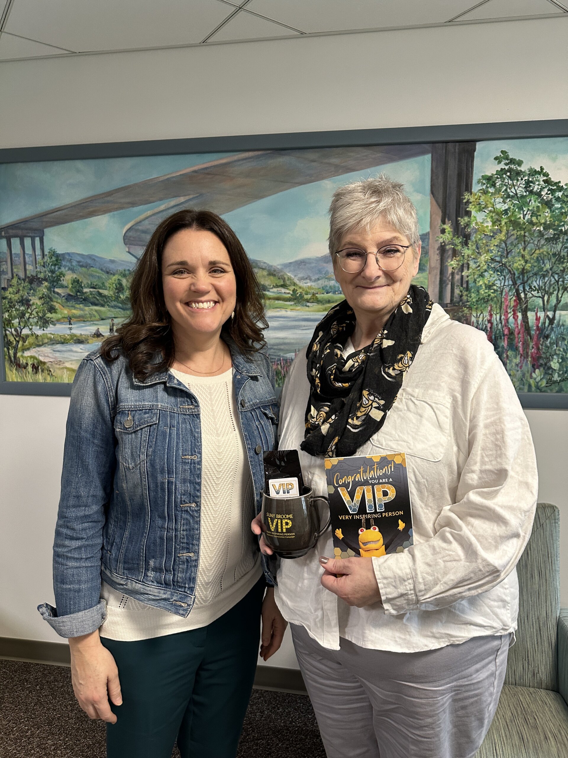 Susan Wellington is recognized as a VIP