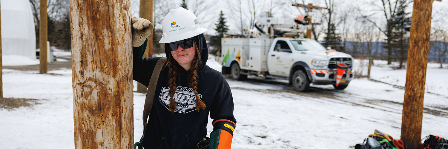 Abby Pratt: Proudly Representing the Next Generation of Lineworkers