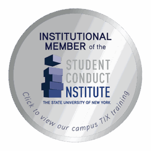 student conduct institute badge suny