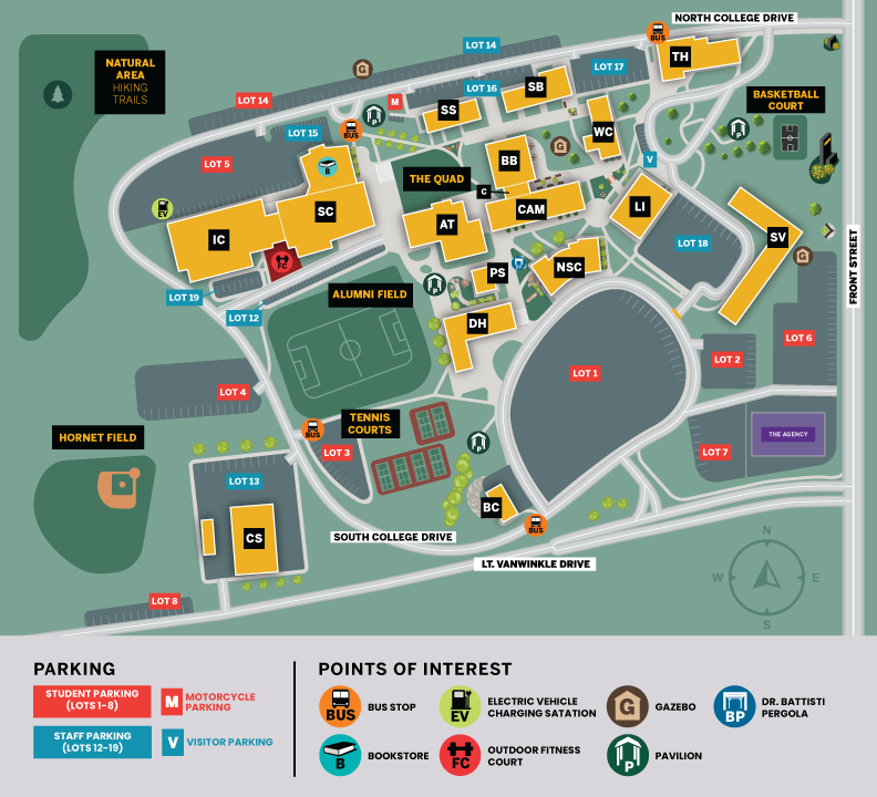 SUNY Broome Campus map