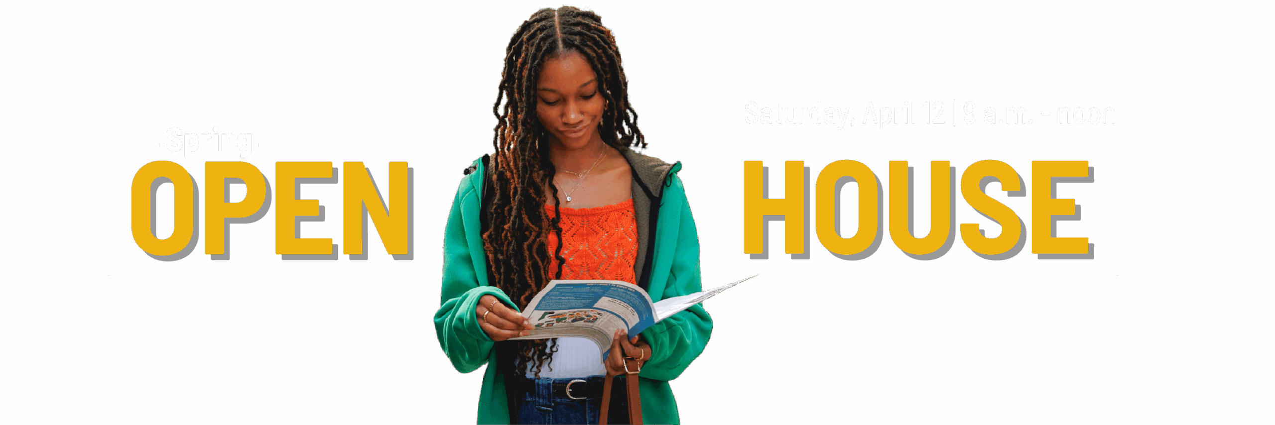 suny broome spring 2025 open house graphic