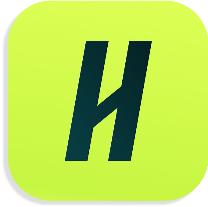 handshake logo letter H