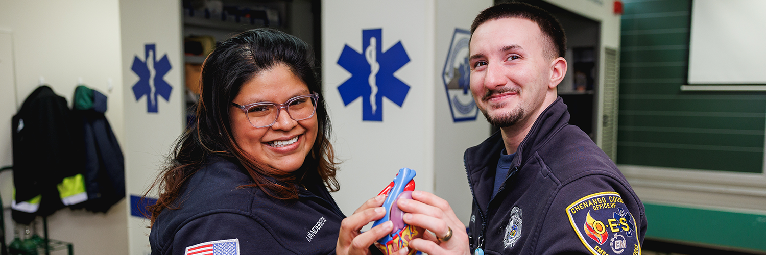 In Sickness, in Health, and in the SUNY Broome Paramedic Program: Ari and Chris Vanderweydes