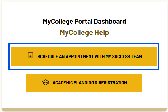 Schedule an appointment with my Success Team